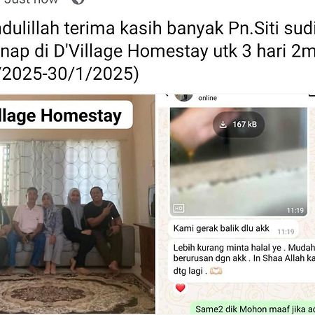 Dvillage Homestay Telok Kemang Port Dickson Exterior photo